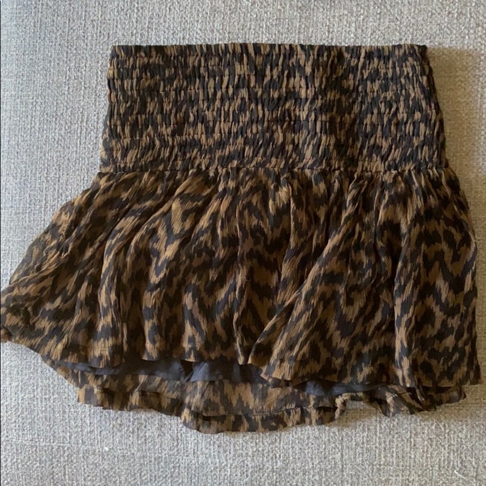 Ganni mini skirt size S